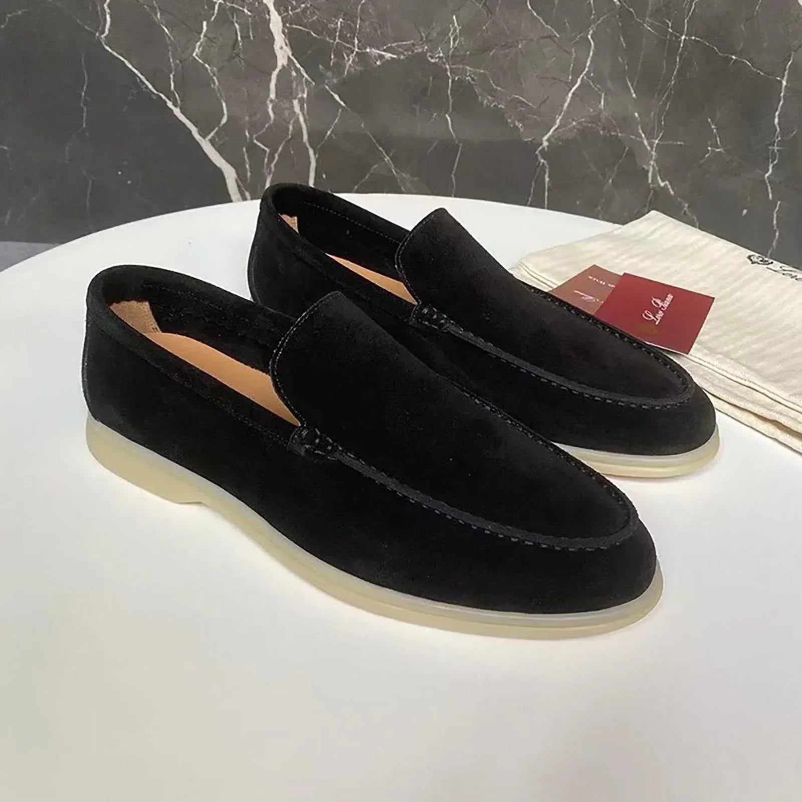 Herren-Halbschuhe ohne Verschluss | klassischer Schnitt