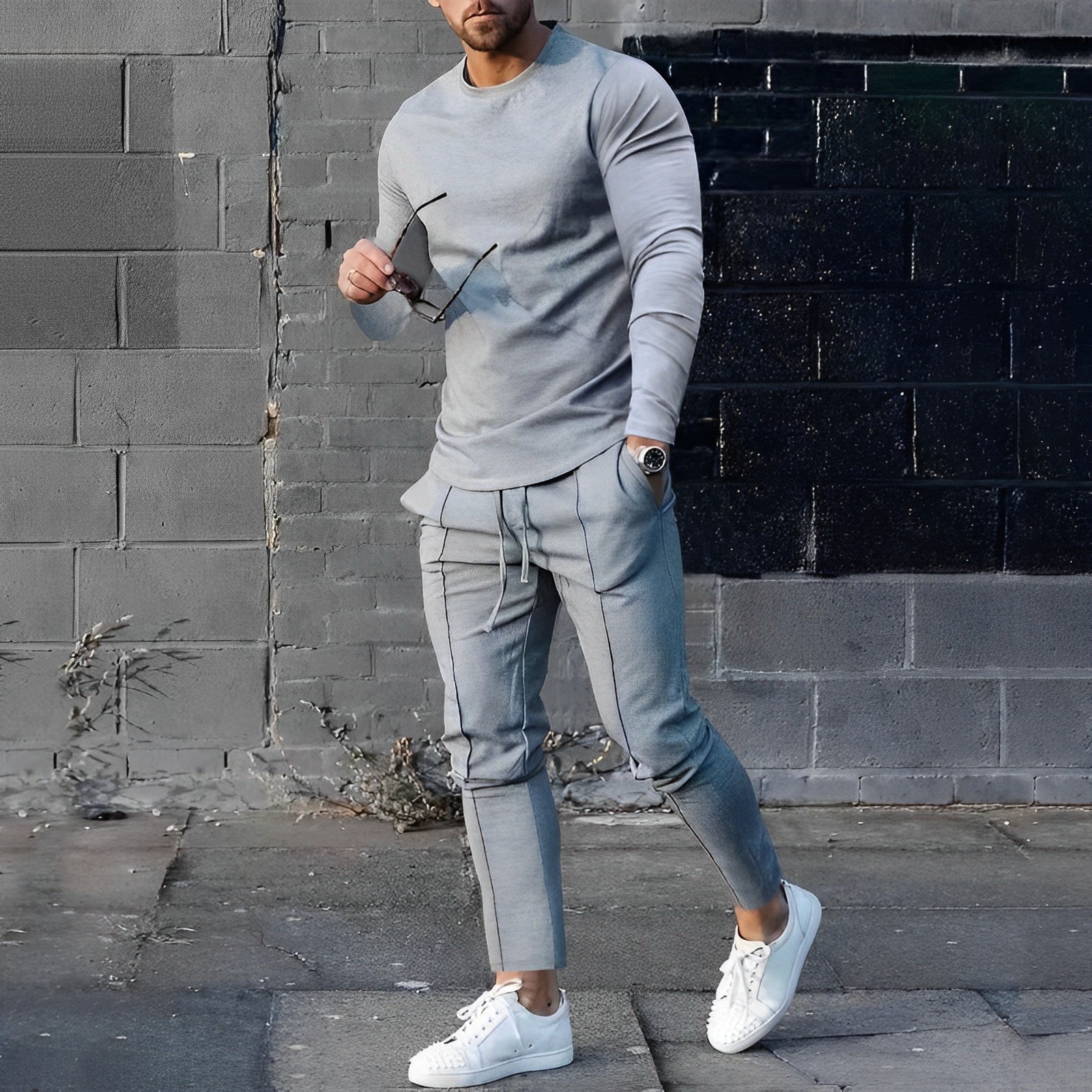 Herren Set | zweiteiliges Outfit mit Oberteil und Unterteil