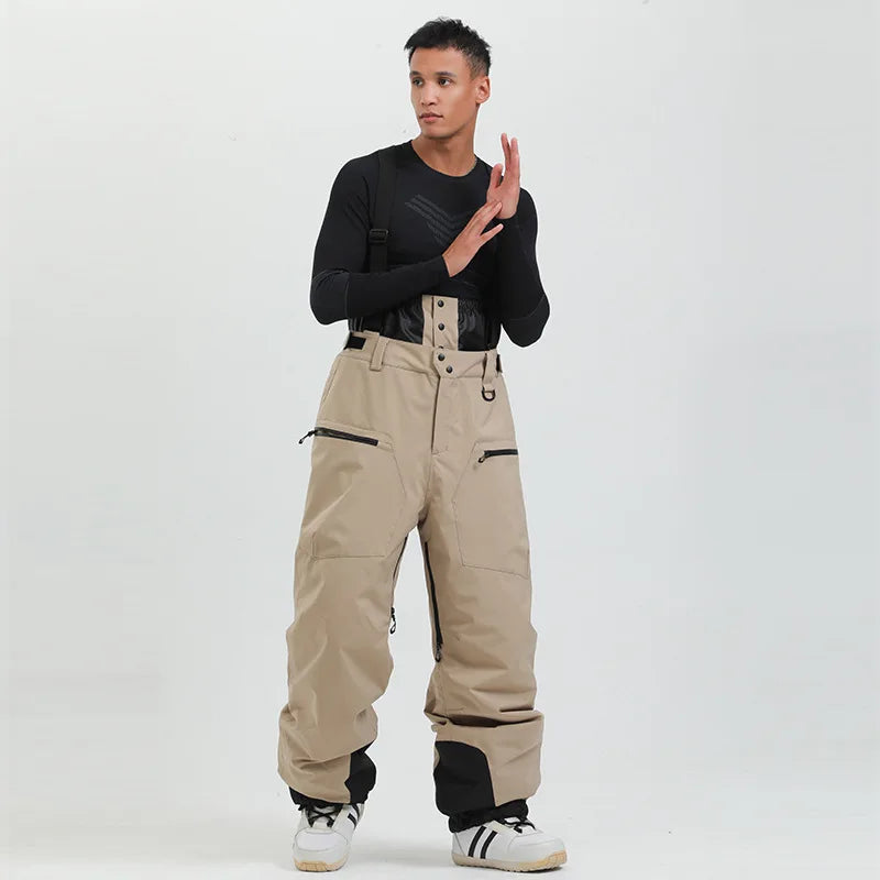 Unisex-Skihose mit Trägersystem | funktionale Winterausführung