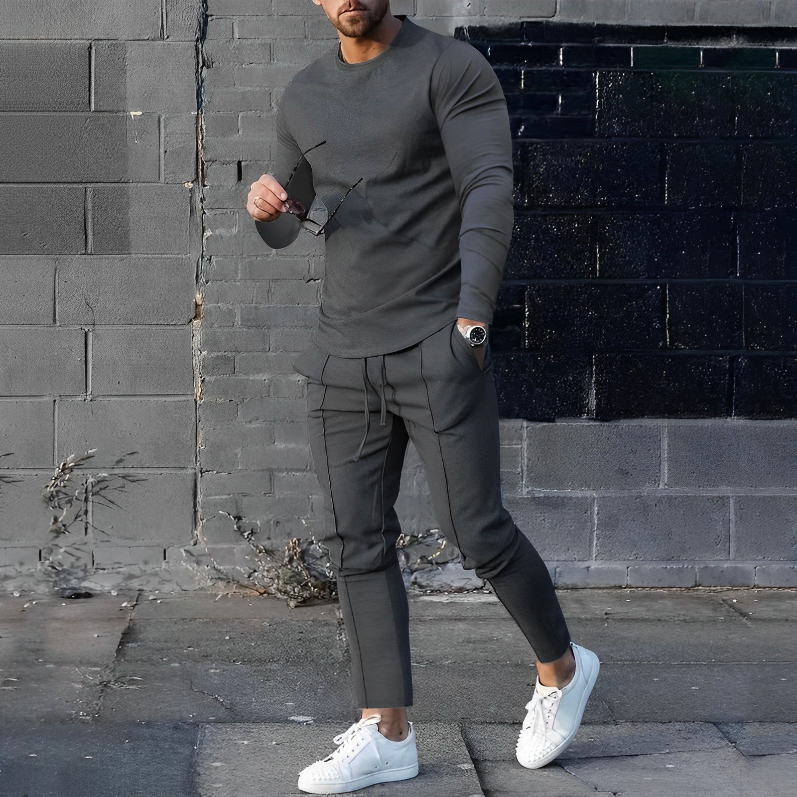 Herren Set | zweiteiliges Outfit mit Oberteil und Unterteil