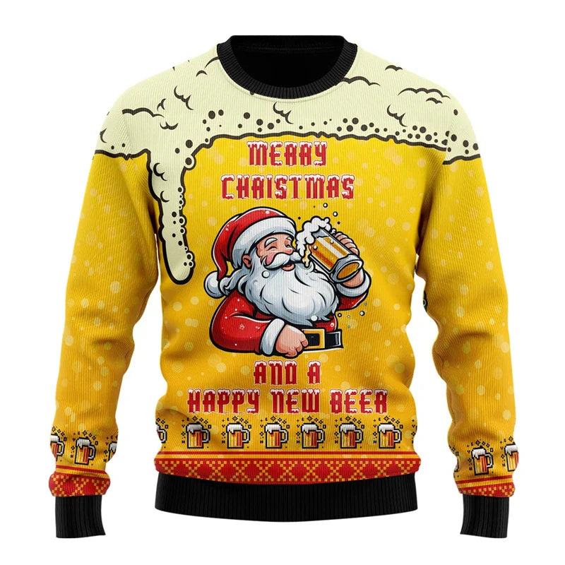 Herren-Pullover mit musterdesign | moderner schnitt