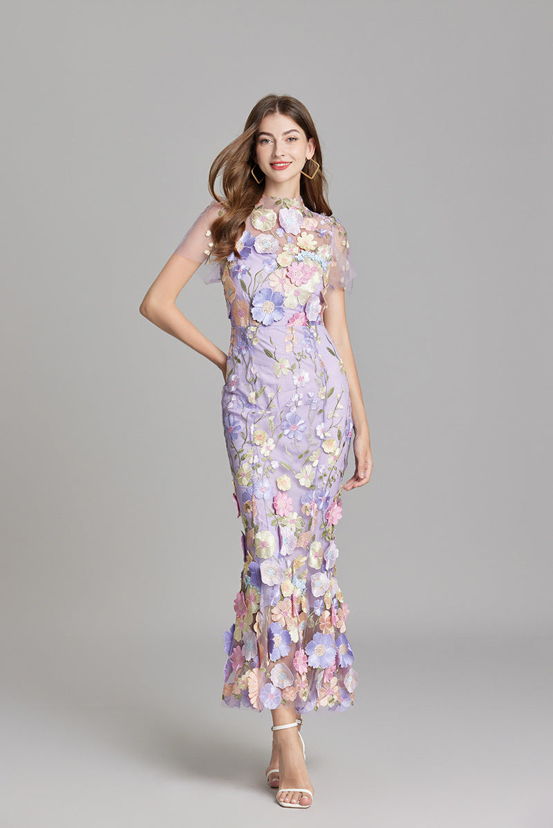 Women Dress | Sleeveless Maxi Length Full Coverage Garment Cut