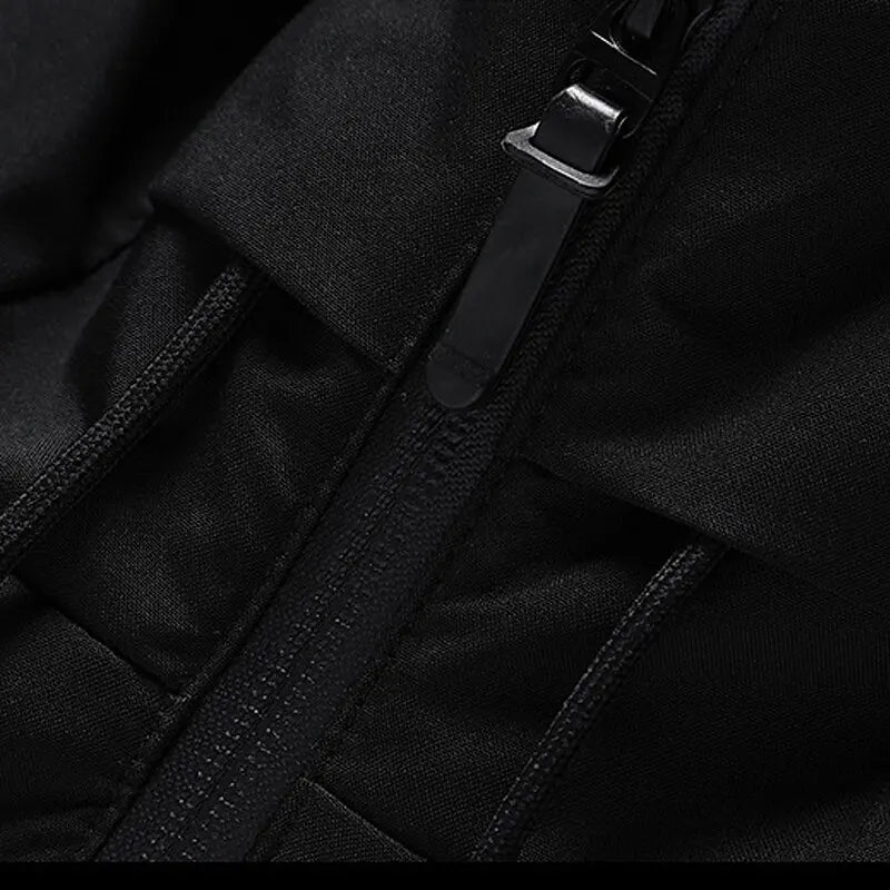 Herren-Winterjacke in Pufferbauweise | voluminöse füllstruktur