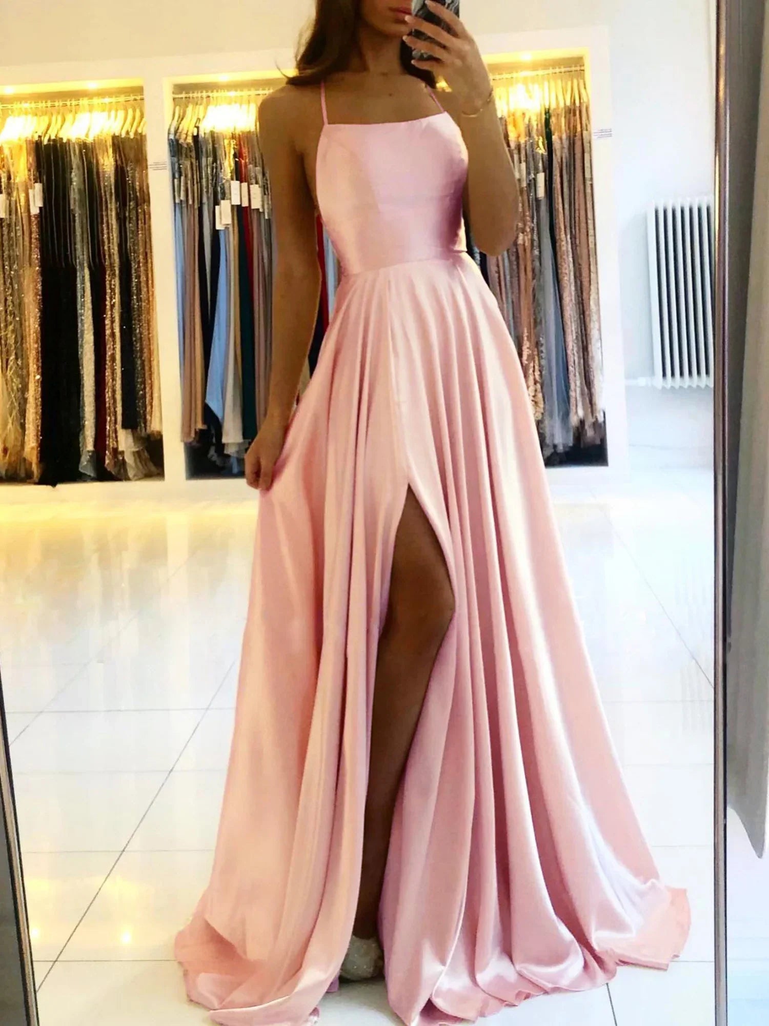 Women Ball Gown | Maxi Length With High Slit
