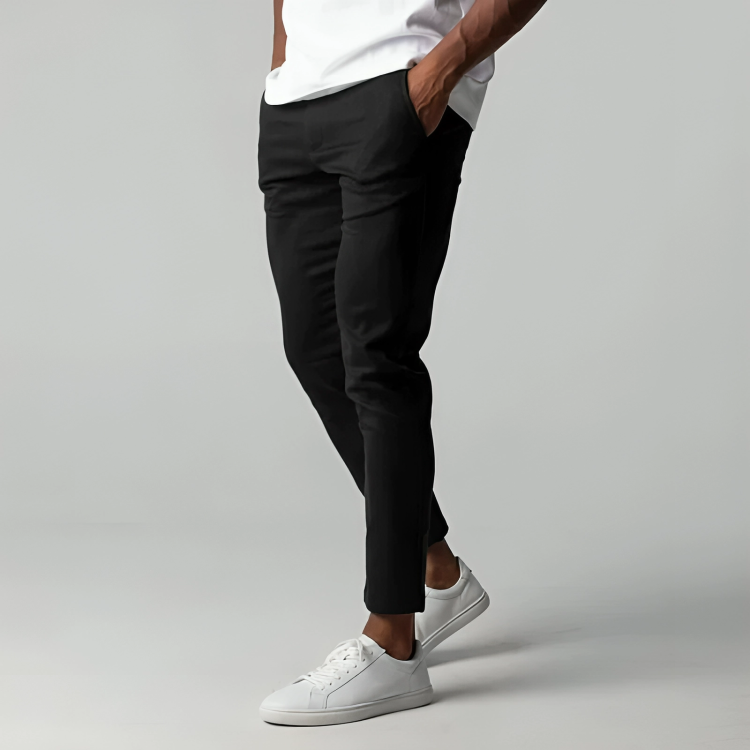 Herrenhose | Chino mit gerader Beinführung