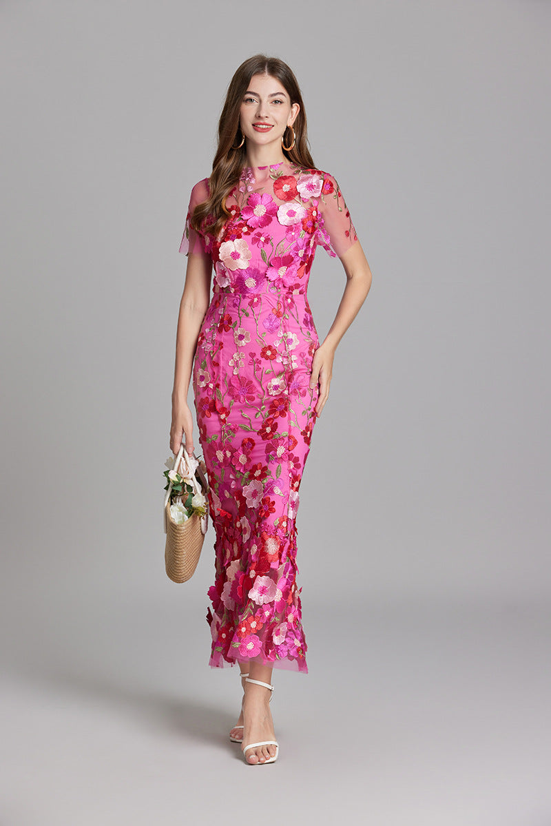 Ärmelloses Damenkleid | Maxilänge