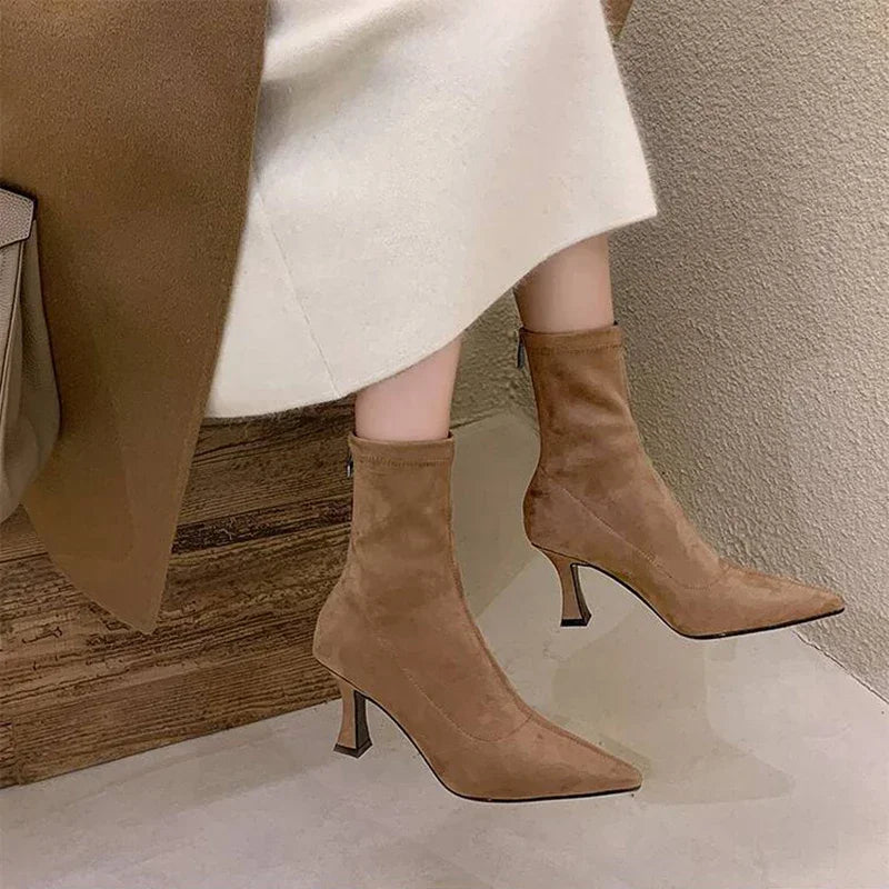 Damen Stiefelette | Ausführung mit spitzer Zehenpartie
