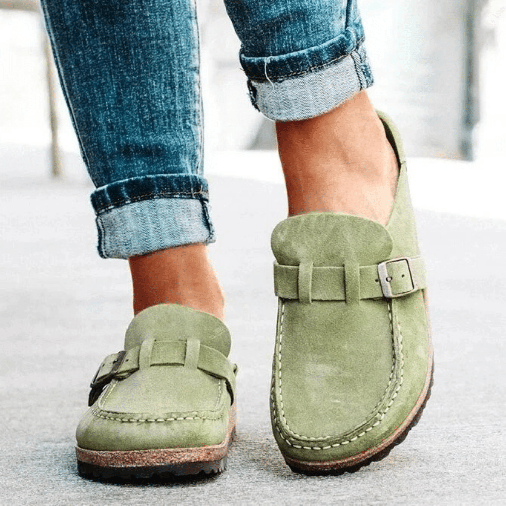 Damen Sandalen | ergonomische Form mit geschlossener Ferse