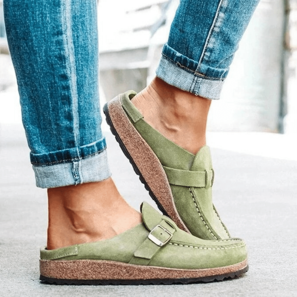 Sandalen Damen | Ergonomische Sohle mit Riemenführung