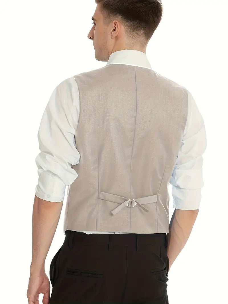 Herren Business-Set | Blazer, Weste und Hose in klarer Form