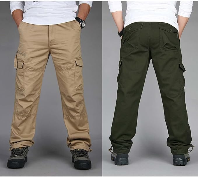 Herren-Cargohose mit Gerader Passführung | funktionale Ausrichtung