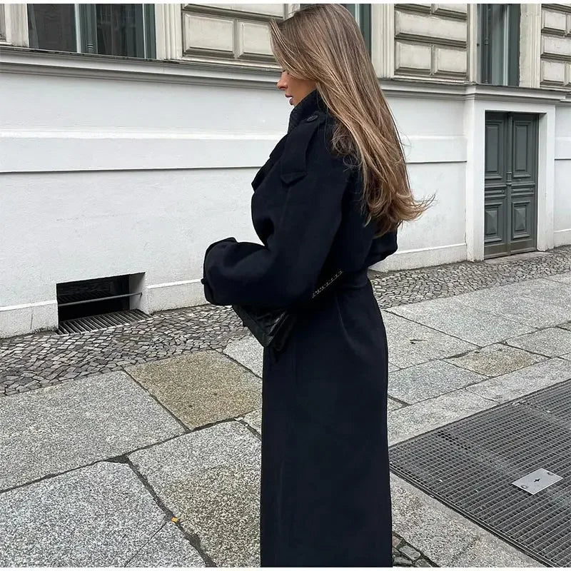 Damen Wintermantel | Lange Oversized Ausführung für kalte Tage