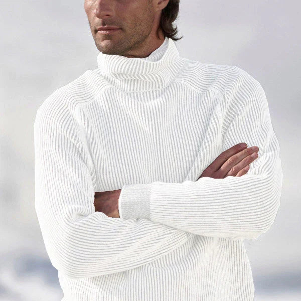 Herren Rollkragenpullover | gerader Aufbau mit klarer Form