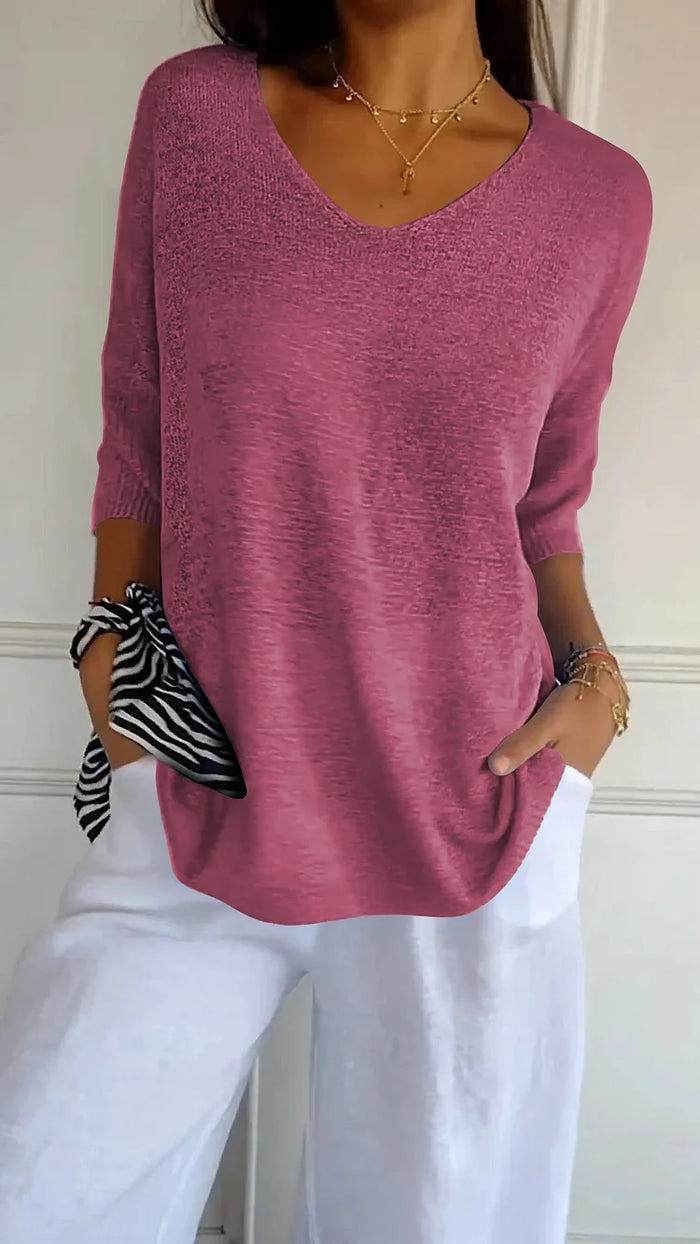 Women Top | V-Neck Relaxed Fit