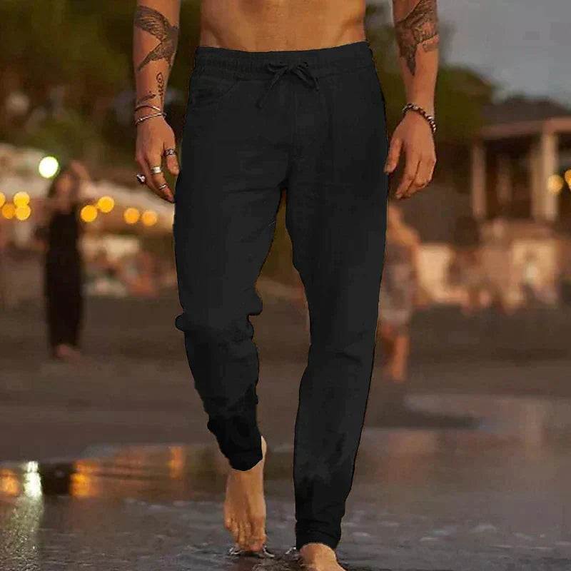 Herren Hose | klarer Beinverlauf mit reduzierter Struktur