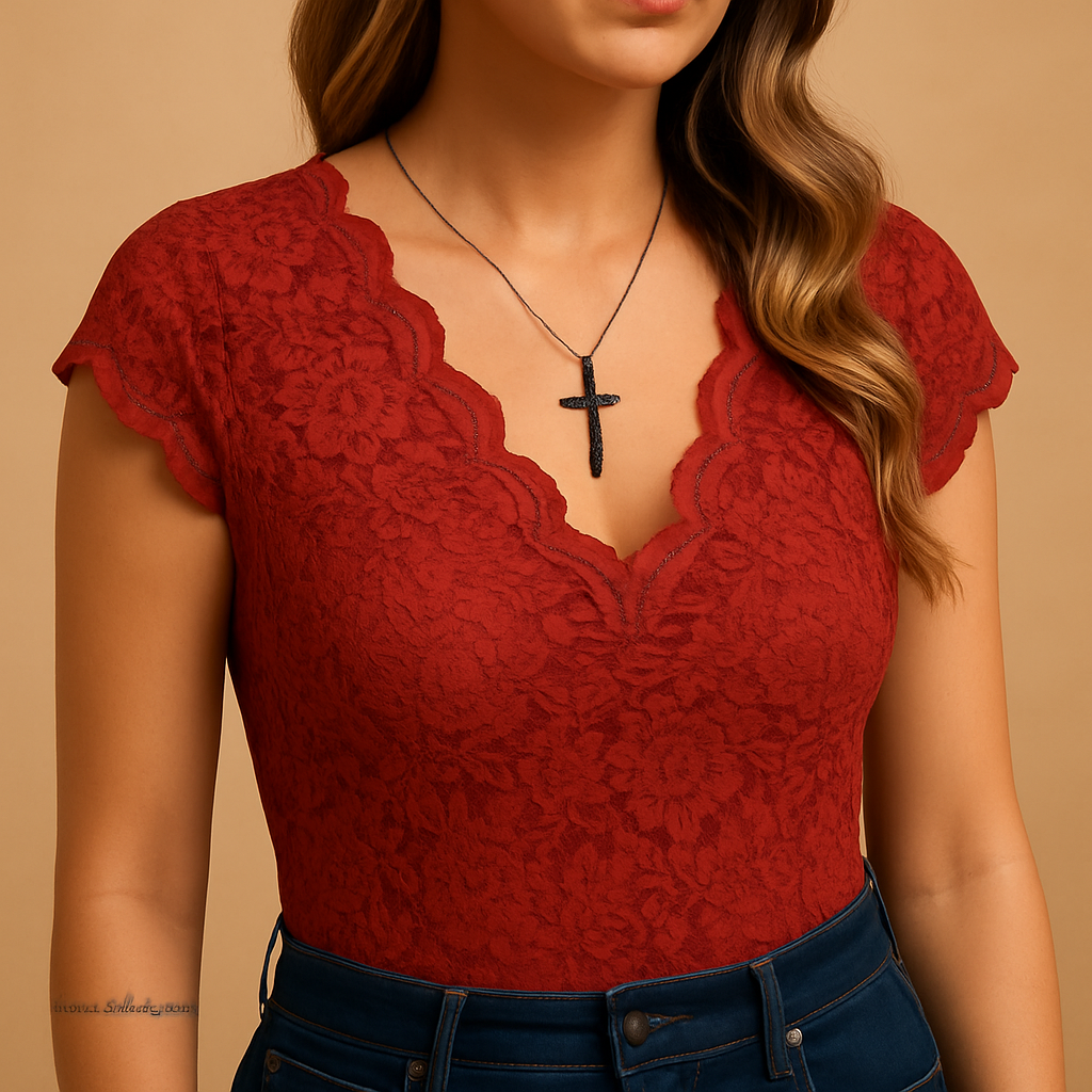 Women Sleeveless V-Neck Top | Slim Fit Silhouette Shaping Design