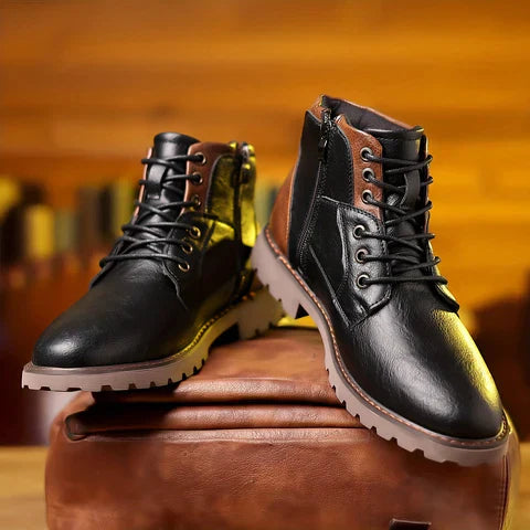 Herren Stiefel | Hohe Schaftform mit geschlossener Konstruktion
