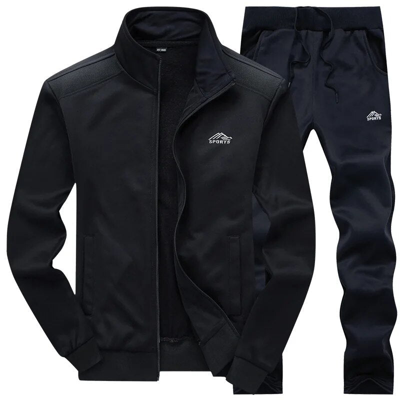 Herren Set | Jacke mit langen Ärmeln und Hose