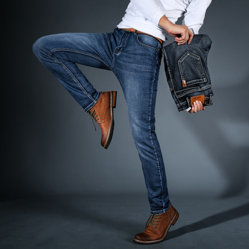 Herren Jeans | Schmaler Schnitt mit sichtbaren Bundschlaufen