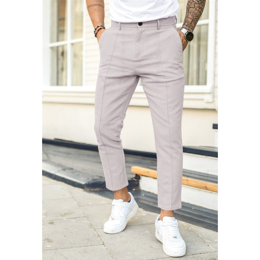Hose Herren | Legere Beinform mit Geradem Abschluss