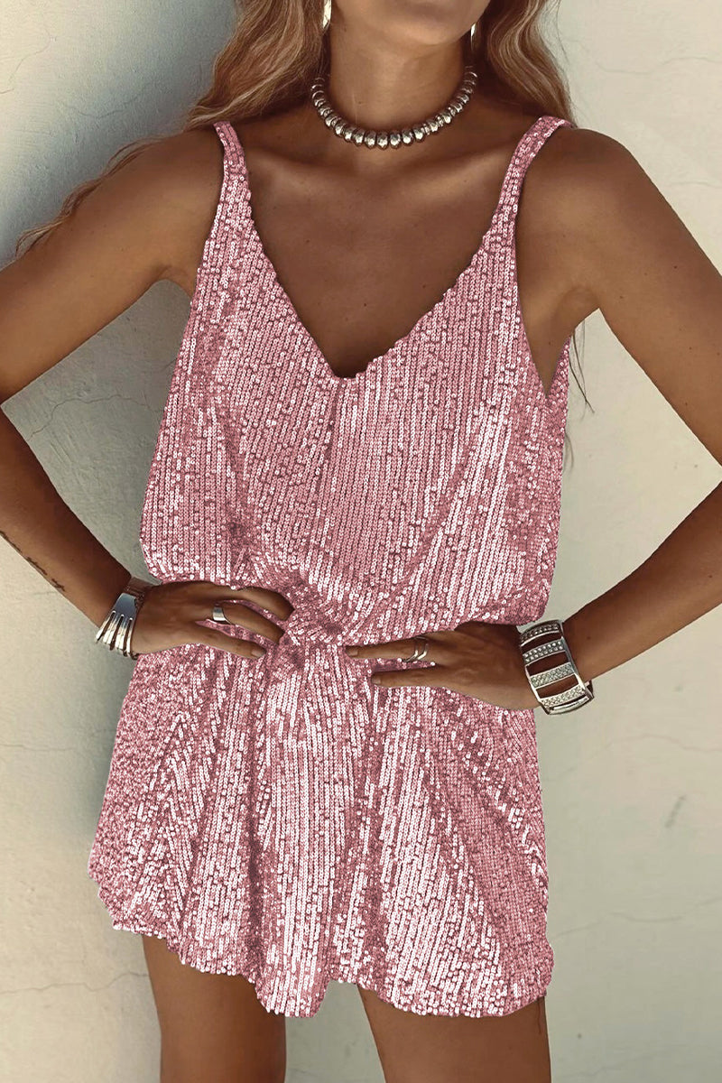 Women Mini Dress | Adjustable Spaghetti Strap Construction Design