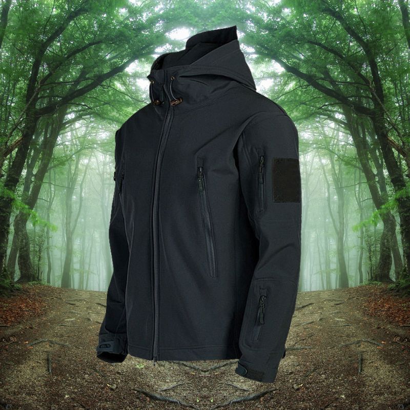 Herren Outdoor Jacke | wasserdichte Ausführung mit gerader Form