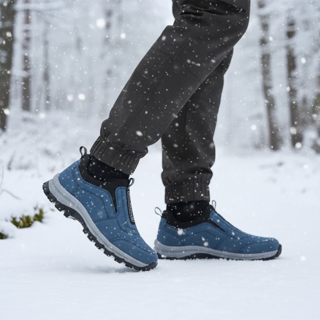 Herren-Schuh mit stabiler Laufsohle | Alltagstauglich