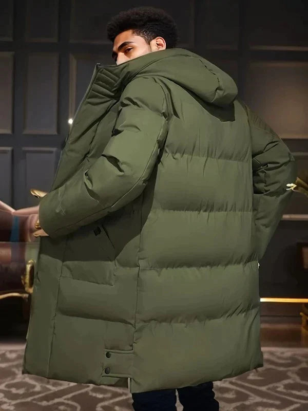 Herren Parka Jacke | wasserdichte Ausführung mit gerader Form