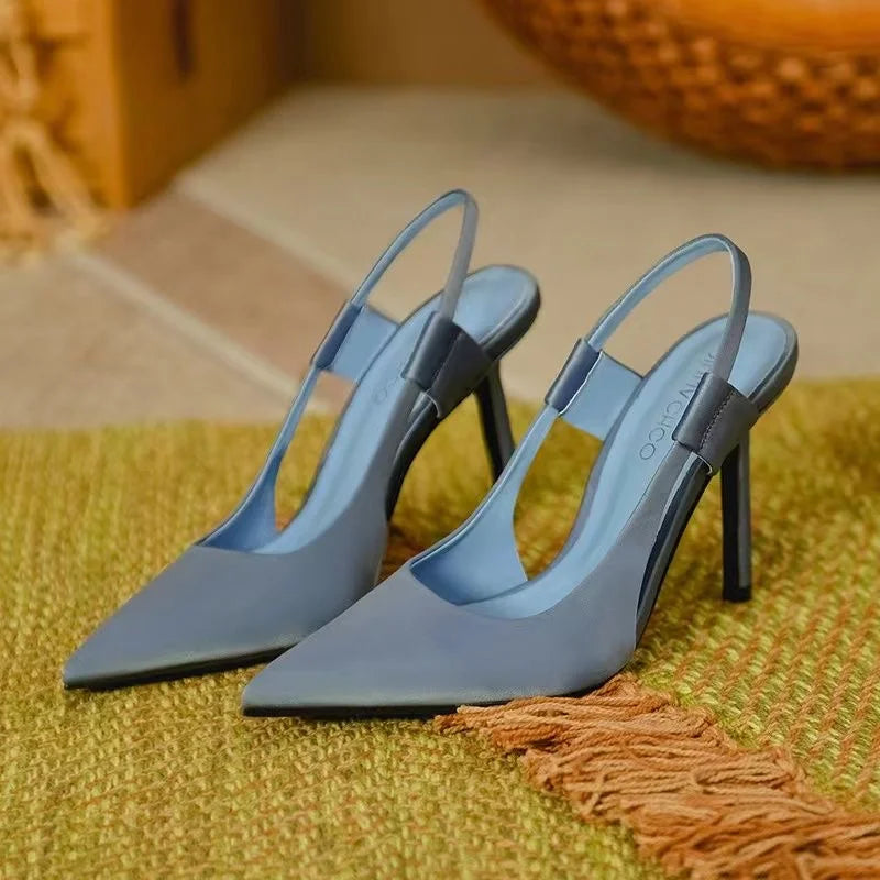 Damen Pumps | Slingback mit spitzer Zehenform