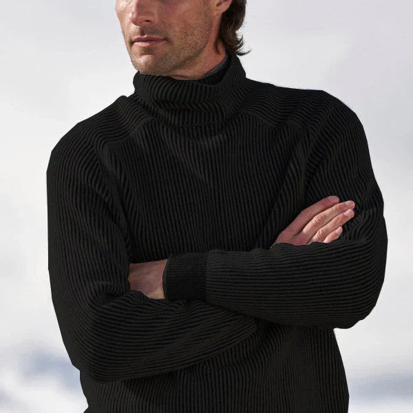 Pullover Herren | Rollkragen mit Geradem Schnitt