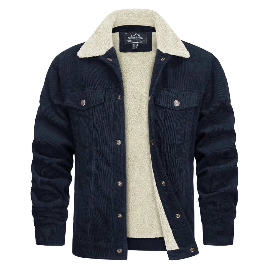 Herrenjacke | Knopfverschluss und klassische Form