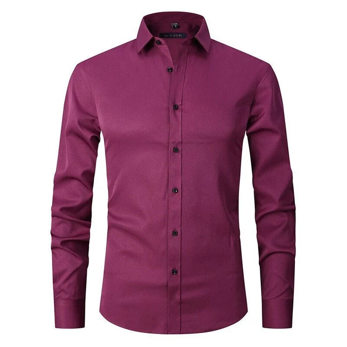 Herren Hemd | Slim Fit mit klarer Knopfleiste