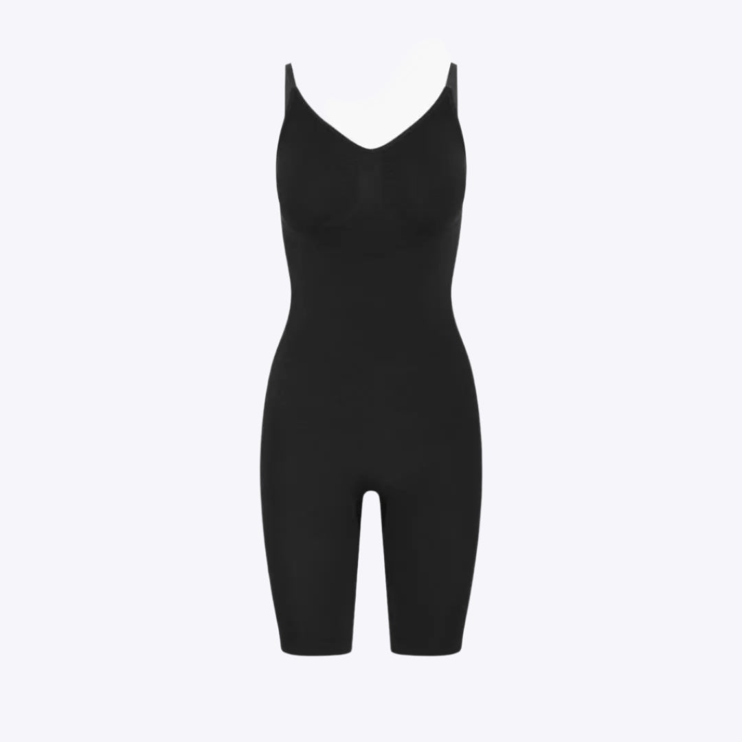 Damen Body | einteilig mit geschlossener Ober- und Unterseite