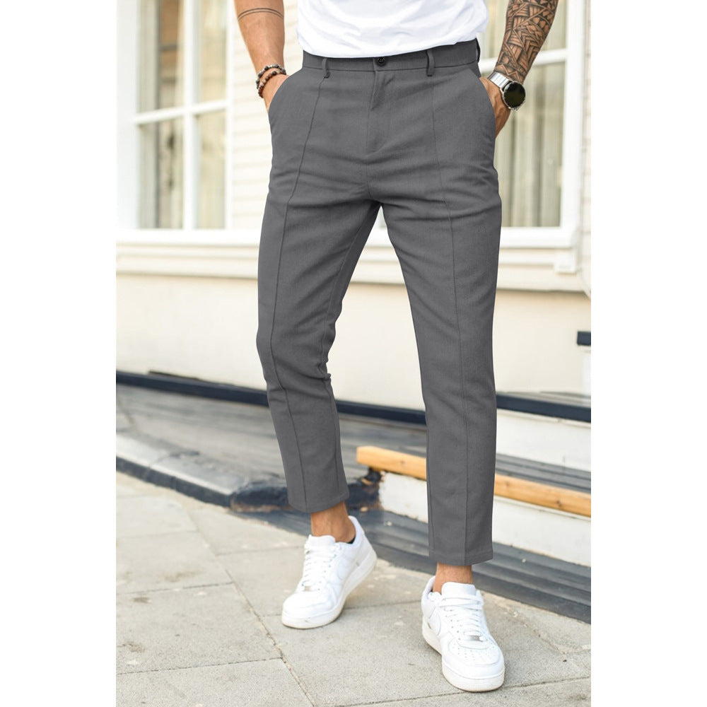 Hose Herren | Legere Beinform mit Geradem Abschluss