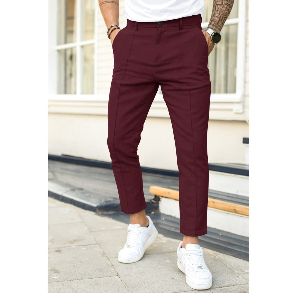 Hose Herren | Legere Beinform mit Geradem Abschluss