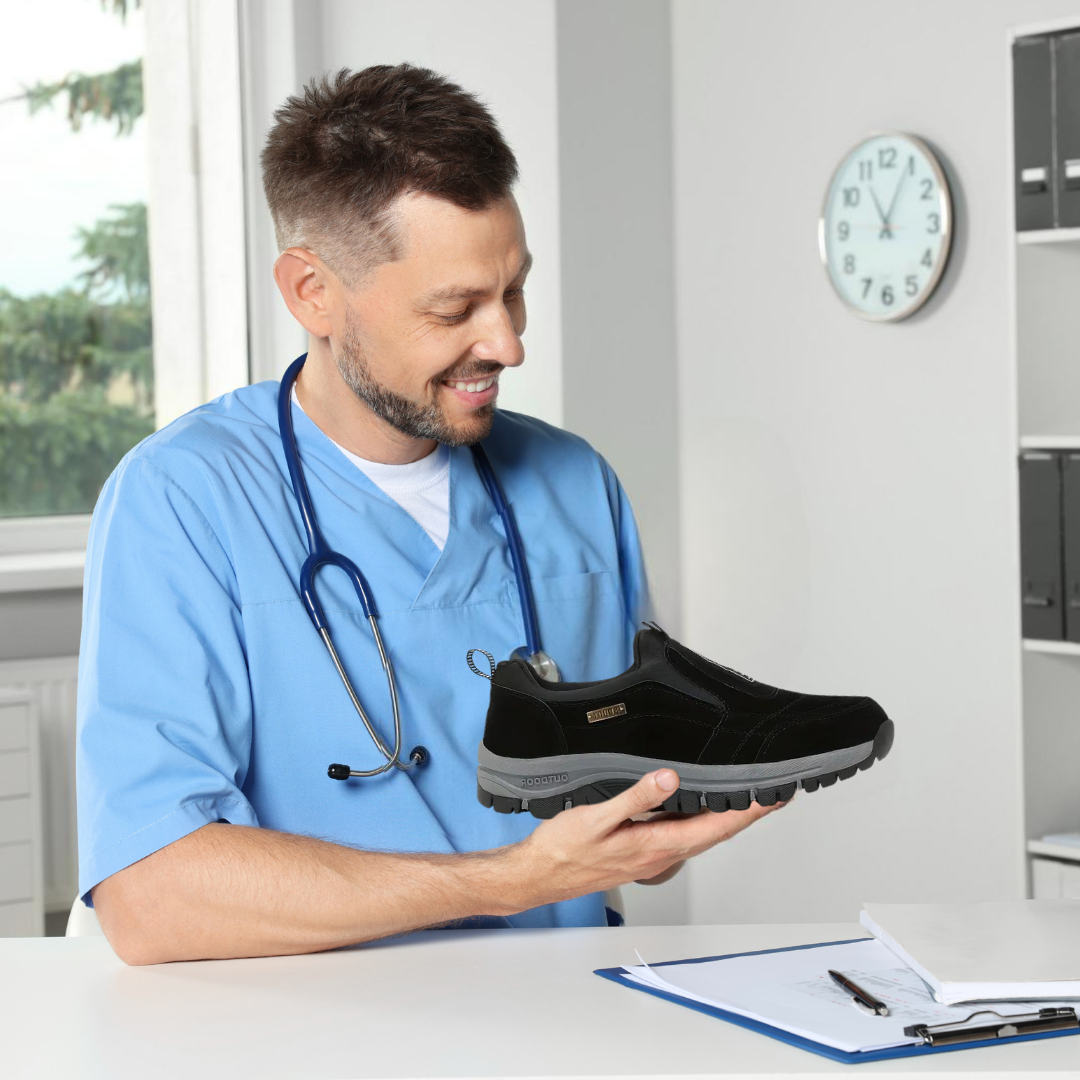 Herren-Schuh mit stabiler Laufsohle | Alltagstauglich