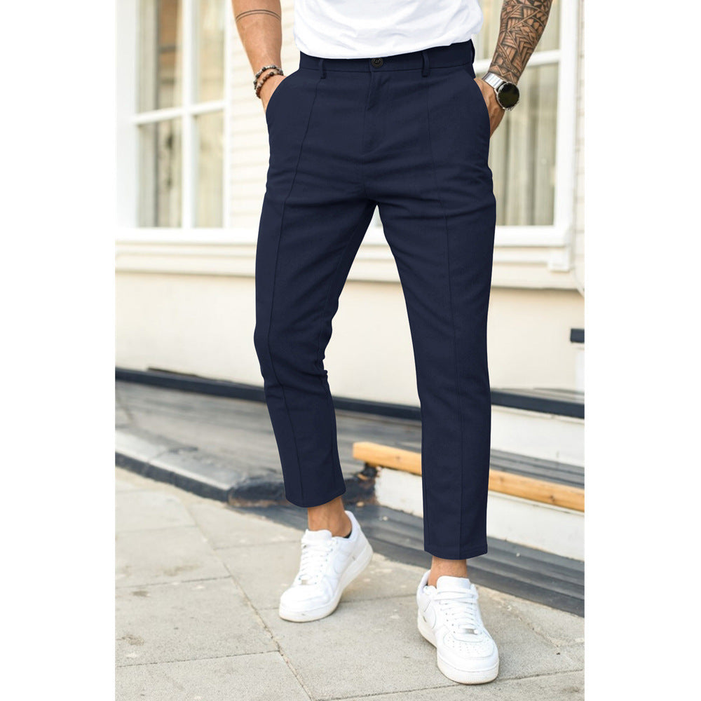 Hose Herren | Legere Beinform mit Geradem Abschluss
