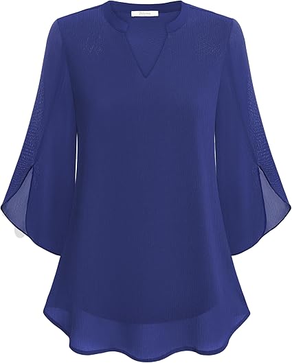 Women Blouse | Three Quarter Sleeve Relaxed Fit Design