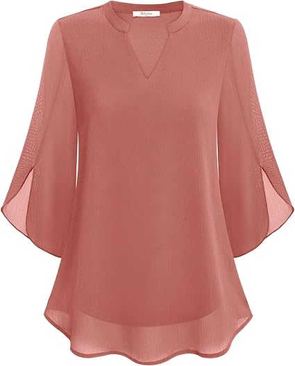 Women Blouse | Three Quarter Sleeve Relaxed Fit Design
