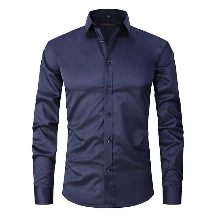 Herren Hemd | Slim Fit mit klarer Knopfleiste