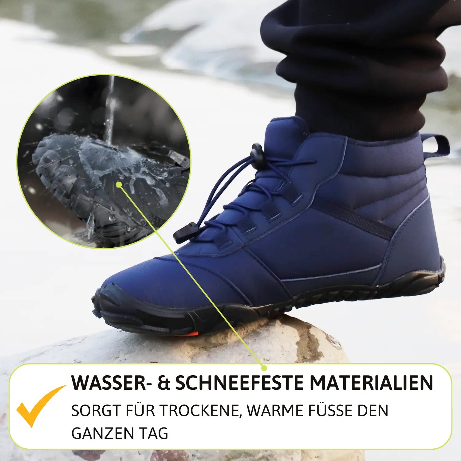 Unisex Winterschuhe | Flexible Ausführung für kalte Tage