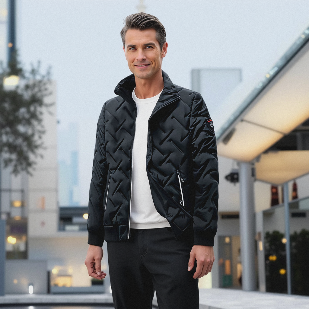 Herrenjacke mit regulärer Form | Übergangsgeeignet