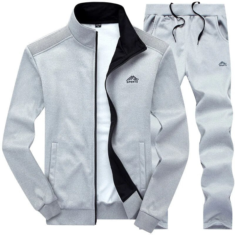 Herren Set | Jacke mit langen Ärmeln und Hose