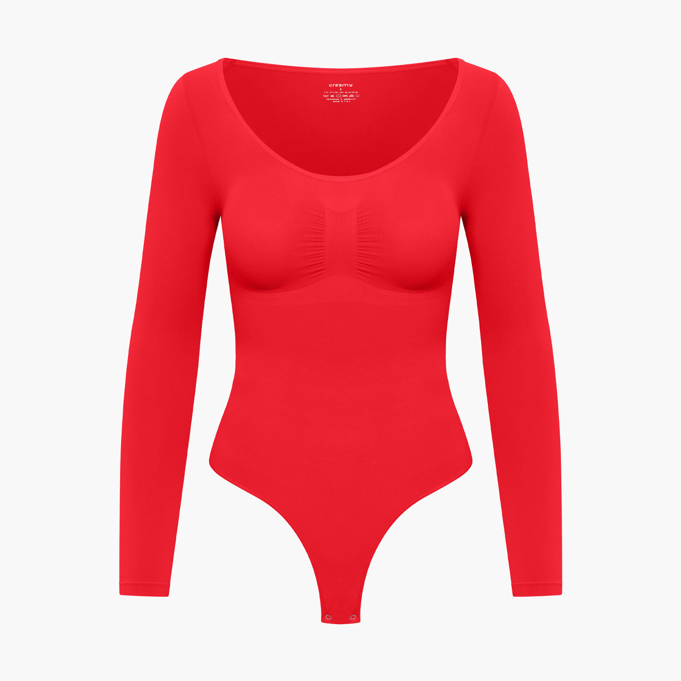 Damen Body | langärmelig mit durchgehender Fläche und Rückenöffnung