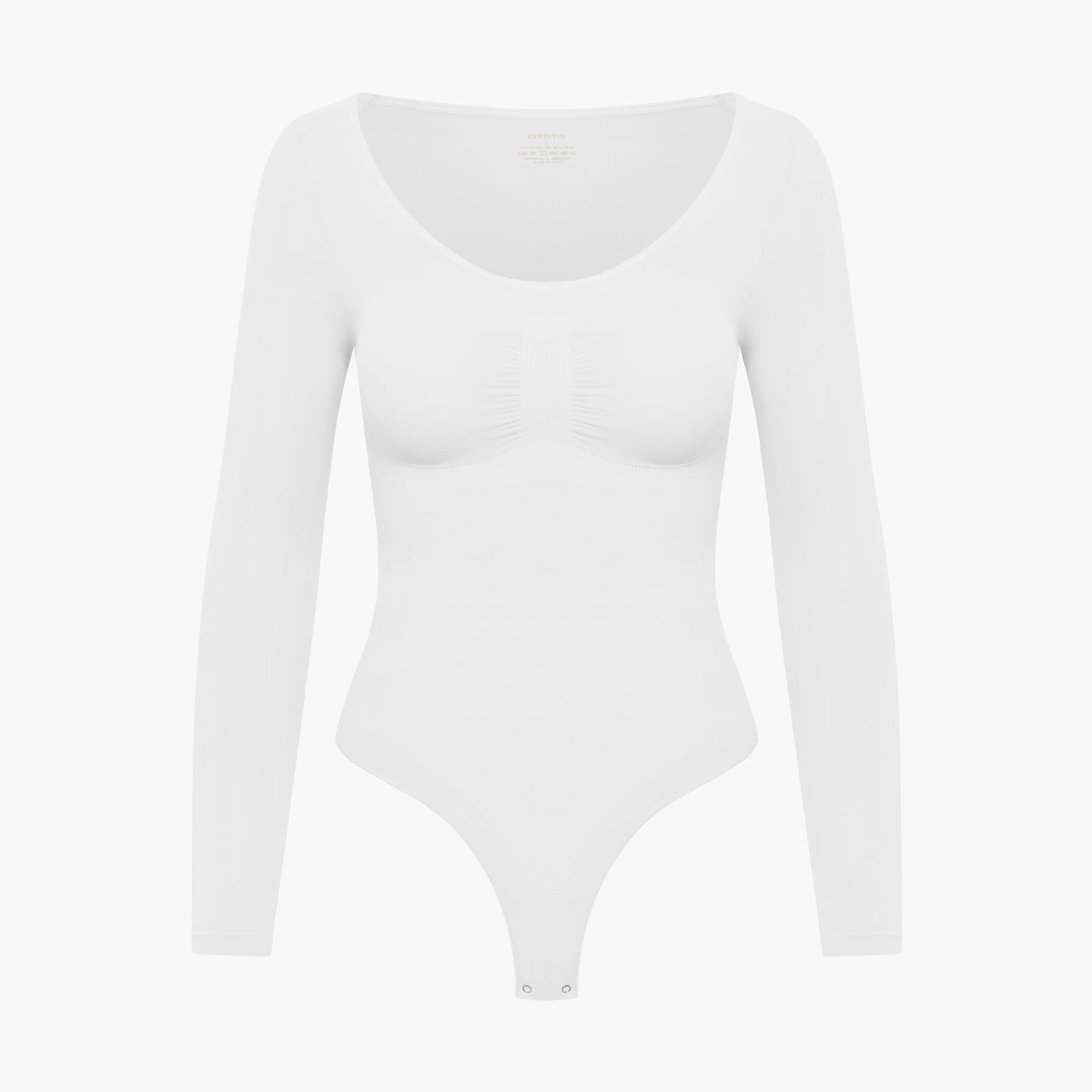 Damen Body | langärmelig mit durchgehender Fläche und Rückenöffnung
