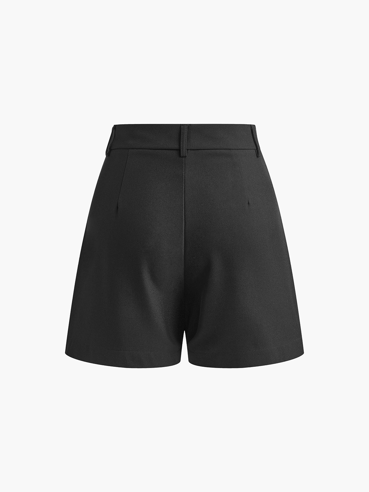 Damen Shorts | hohe Taille mit geradem Bein und Hüftabschluss