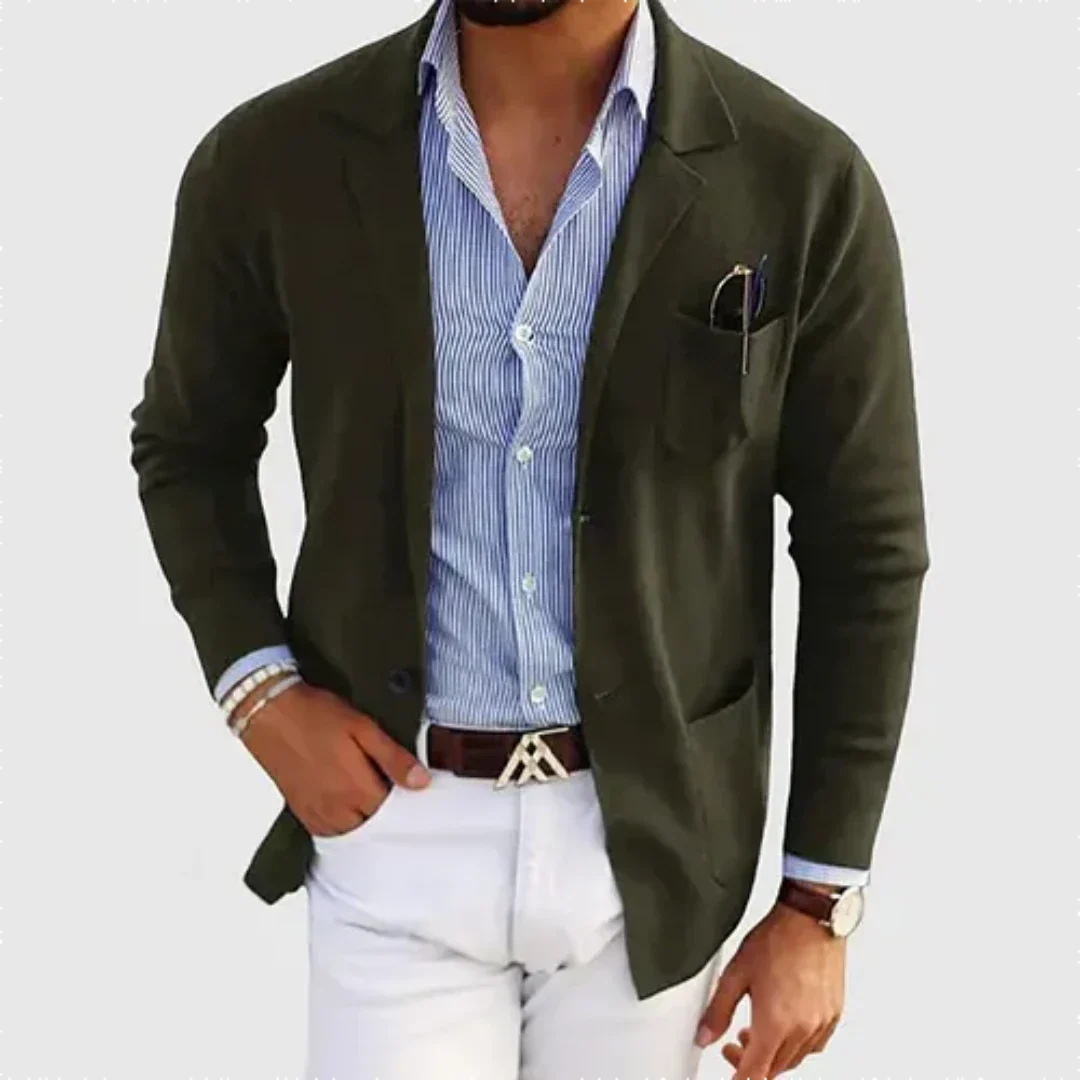 Herren-Blazer mit lockerer Passform | entspannte Form