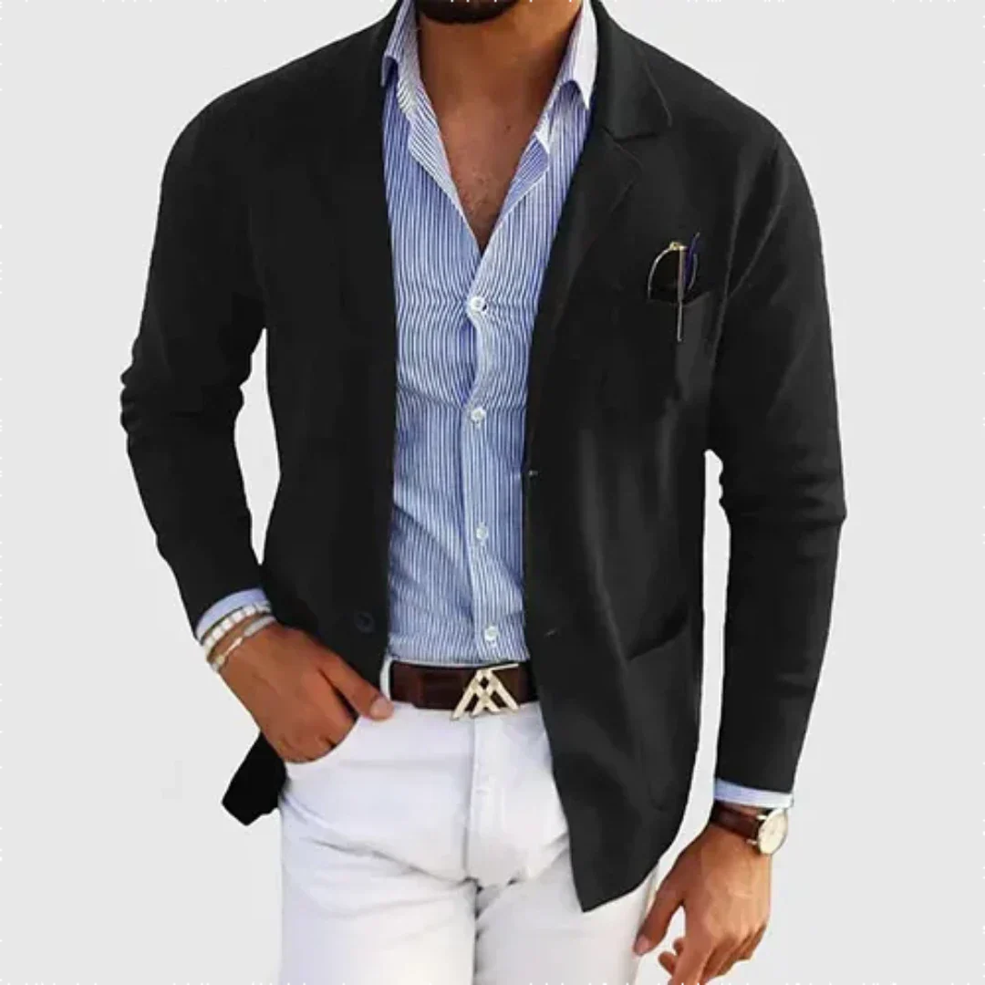 Herren-Blazer mit lockerer Passform | entspannte Form