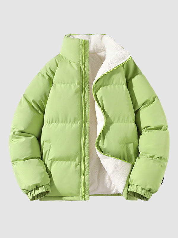 Herren Jacke | Gepolsterte Struktur mit Kapuzenanbindung