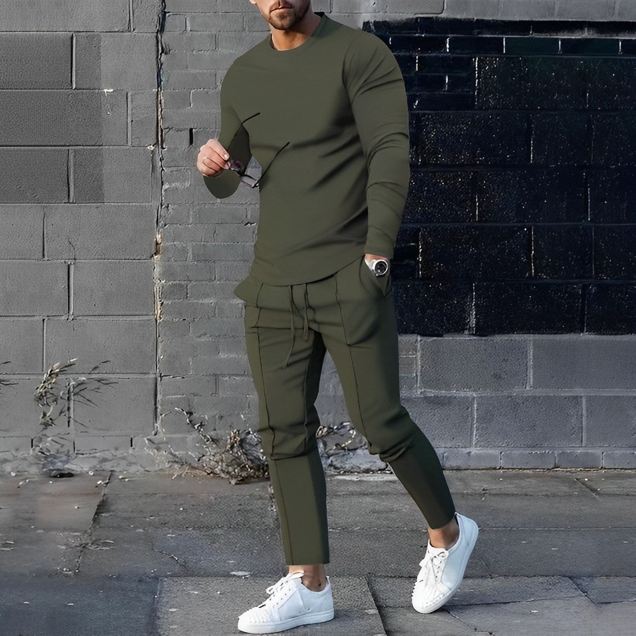Herren Set | zweiteiliges Outfit mit Oberteil und Unterteil